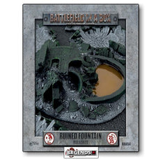 BATTLEFIELD IN A BOX - GOTHIC BATTLEFIELDS: RUINED FOUNTAIN - MALACHITE   (NEW -2022)  BB654