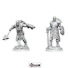 DUNGEONS & DRAGONS - UNPAINTED MINIATURES:   EARTH GENASI FIGHTER   (WAVE 20)    #WZK90402