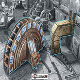 BATTLE SYSTEMS - WARGAMES TERRAIN :  SCI-FI -INDUSTRIAL TURBINE   #BSTAA004