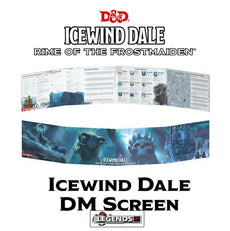DUNGEONS & DRAGONS - 5th Edition RPG:  ICEWIND DALE - RIME OF THE FROSTMAIDEN  - DM SCREEN