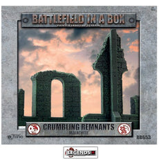 BATTLEFIELD IN A BOX - GOTHIC BATTLEFIELDS: CRUMBLING REMNANT - MALACHITE   (NEW -2022)  BB653