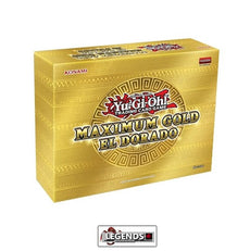 YUGI -OH  - MAXIMUM GOLD - EL DORADO  BOX
