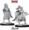 DUNGEONS & DRAGONS - UNPAINTED MINIATURES:  Female Human Sorcerer (2)  #WZK73832