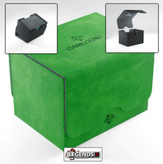 GAMEGENIC - DECK BOX - SIDEKICK CONVERTIBLE +100 - GREEN