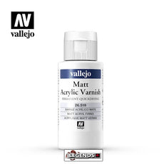 VALLEJO - MATT VARNISH -  60ML  VAL 26.518