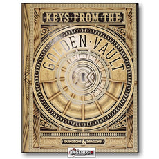 DUNGEONS & DRAGONS - 5th Edition RPG: KEYS FROM THE GOLDEN VAULT HC  -  (Exclusive Alternate Cover)