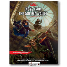 DUNGEONS & DRAGONS - 5th Edition RPG: KEYS FROM THE GOLDEN VAULT HC  - REG COVER