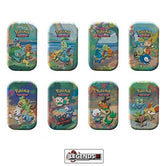 POKEMON - CELEBRATIONS - MINI TIN  (8)  DISPLAY BOX