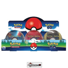 POKEMON - GO   -  POKE BALL TIN DISPLAY (6X BALLS)