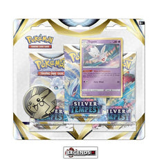 POKEMON - SWORD AND SHIELD - SILVER TEMPEST - TOGETIC 3 PACK BLISTER   (2022)