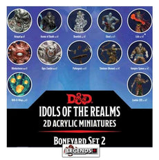 D&D Essentials 2D Miniatures:   BONEYARD  SET  # 2     #94511
