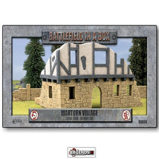 BATTLEFIELD IN A BOX - WARTORN VILLAGE - SANDSTONE  LARGE RUIN    GF9-BB633   (2023)