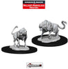 DUNGEONS & DRAGONS - UNPAINTED MINIATURES:  Leucrotta (2)   #WZK90067