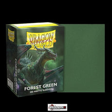 DRAGON SHIELD DECK SLEEVES - Dragon Shield • Matte  FOREST GREEN