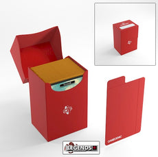 GAMEGENIC - DECK BOX - DECK HOLDER  +80 - RED