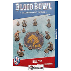 BLOOD BOWL -  Norse Pitch – Double-sided Pitch and Dugouts Set   (2022)