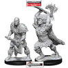 DUNGEONS & DRAGONS - UNPAINTED MINIATURES:  Male Goliath Barbarian (2)  #WZK73833