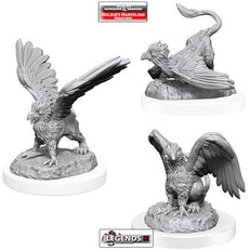 DUNGEONS & DRAGONS - UNPAINTED MINIATURES:  GRIFFON HATCHLINGS   (2)  #WZK90494