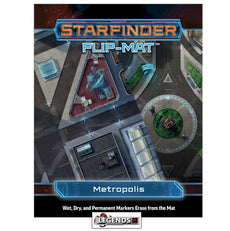 STARFINDER - RPG - FLIP MAT - METROPOLIS  (NEW-2022)