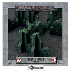 BATTLEFIELD IN A BOX - GOTHIC BATTLEFIELDS: RUINED WALLS - MALACHITE   (NEW -2022)  BB646