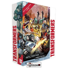 TRANSFORMERS   DECK-BUILDING GAME  -  INFILTRATION PROTOCOL    (2022)