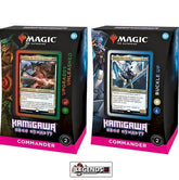 MTG - KAMIGAWA: NEON DYNASTY - COMMANDER DECK - SET OF 2    - ENGLISH