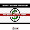 PRODUCT CHANGE PRICE ADJUSTMENT - ADD  ($10.00  +  TX)  - CANADA