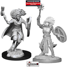 DUNGEONS & DRAGONS - UNPAINTED MINIATURES:  CHANGELING CLERIC MALE    #WZK90237