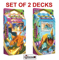 POKEMON - SWORD AND SHIELD - VIVID VOLTAGE   THEME DECK SET : Charizard & Drednaw