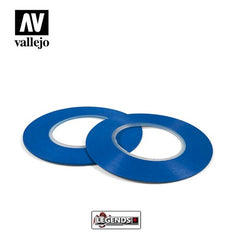 VALLEJO - FLEXIBLE MASKING TAPE (1MM X 18M)     VAL-T07007