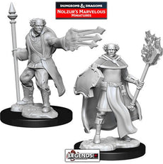 DUNGEONS & DRAGONS - UNPAINTED MINIATURES: MALE MULTICLASS CLERIC + WIZARD   #WZK 90151