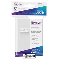 ULTIMATE GUARD - DECK SLEEVES - Supreme UX Std Matte White