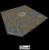 BATTLE SYSTEMS - GAME MATS    -  ALIEN CATACOMBS  (2'X2')     #BSTXX018