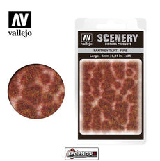 VALLEJO - SCENERY -  FANTASY TUFT - FIRE - MEDIUM    -  SC431