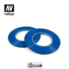 VALLEJO - FLEXIBLE MASKING TAPE (3MM X 18M)     VAL-T07009
