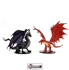 PATHFINDER BATTLES - CITY OF LOST OMENS – ADULT RED & BLACK DRAGONS PREMIUM SET PREMIUM SET