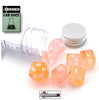 CHESSEX ROLEPLAYING DICE - NEBULA / SUPERNOVA WHITE  (LAB DICE) 7-Dice Set  (CHX30041)