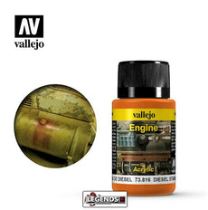 VALLEJO - WEATHERING - DIESEL STAINS - 40ML 73.816