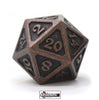 DIE HARD - METAL DIRE D20 - DICE - MYTHICA DARK COPPER