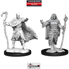 DUNGEONS & DRAGONS - UNPAINTED MINIATURES: Male Human Druid    #WZK90221