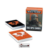 WARHAMMER 40K - KILL TEAM  - TAC OPS CARDS  (2021)
