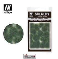 VALLEJO - SCENERY - WILD TUFT - STRONG GREEN  (XL)  -  SC427