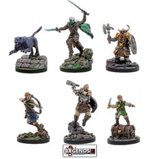 DUNGEON AND DRAGONS - COLLECTOR SERIES MINIATURES - LEGEND OF DRIZZT: COMPANIONS OF THE HALL