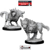 DUNGEONS & DRAGONS - UNPAINTED MINIATURES:  DEATH DOG  #WZK 90023