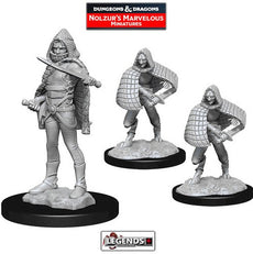 DUNGEONS & DRAGONS - UNPAINTED MINIATURES: DARKLING ELDER & DARKLINGS  #WZK 90156