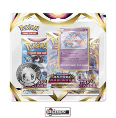 POKEMON - SWORD AND SHIELD - ASTRAL RADIANCE  - SYLVEON 3 PACK BLISTER