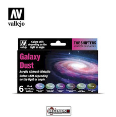 VALLEJO - GALAXY DUST - PAINT SET   77.092