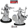 DUNGEONS & DRAGONS - UNPAINTED MINIATURES: FEMALE HUMAN WIZARD  (2)   #WZK 90012