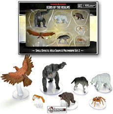DUNGEONS & DRAGONS ICONS -  SPELL EFFECTS - Wild Shape & Polymorph Set 2