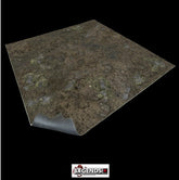 BATTLE SYSTEMS - GAME MATS    -  MUDDY STREETS  (2'X2')     #BSTXX007